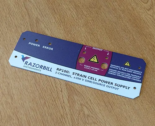 Individuelle UNICASE-Frontplatte