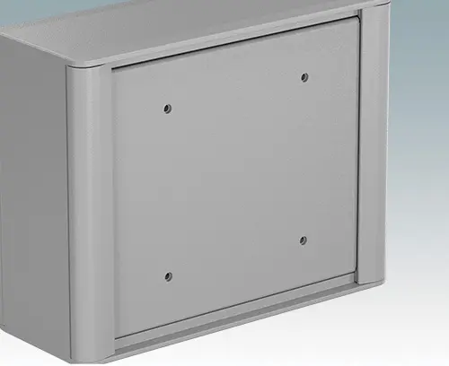 Standardmäßige VESA MIS-D 100-Befestigungen in der Rückwand