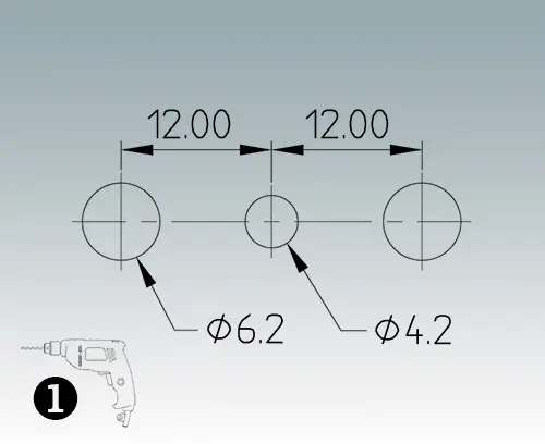 M5093006 Griffbügel Seitenteile