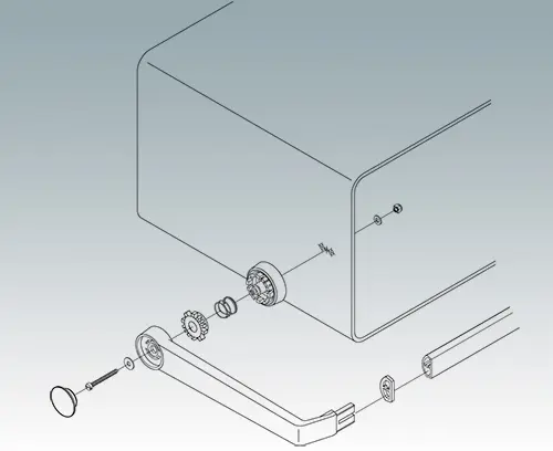 M5093009 Griffbügel Seitenteile