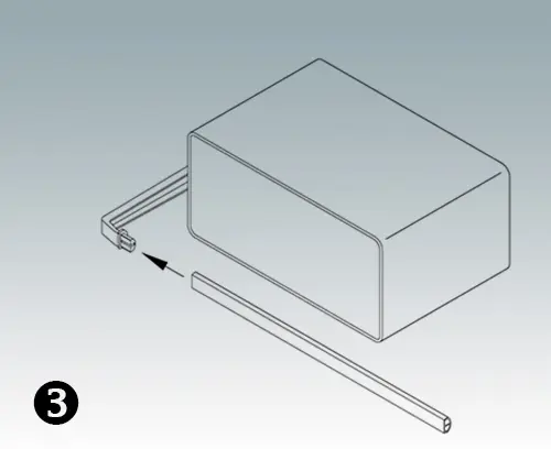M50939-xxx Griffprofil, RAL 9005