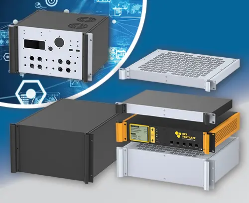 COMBIMET-19-Zoll Rackgehäuse